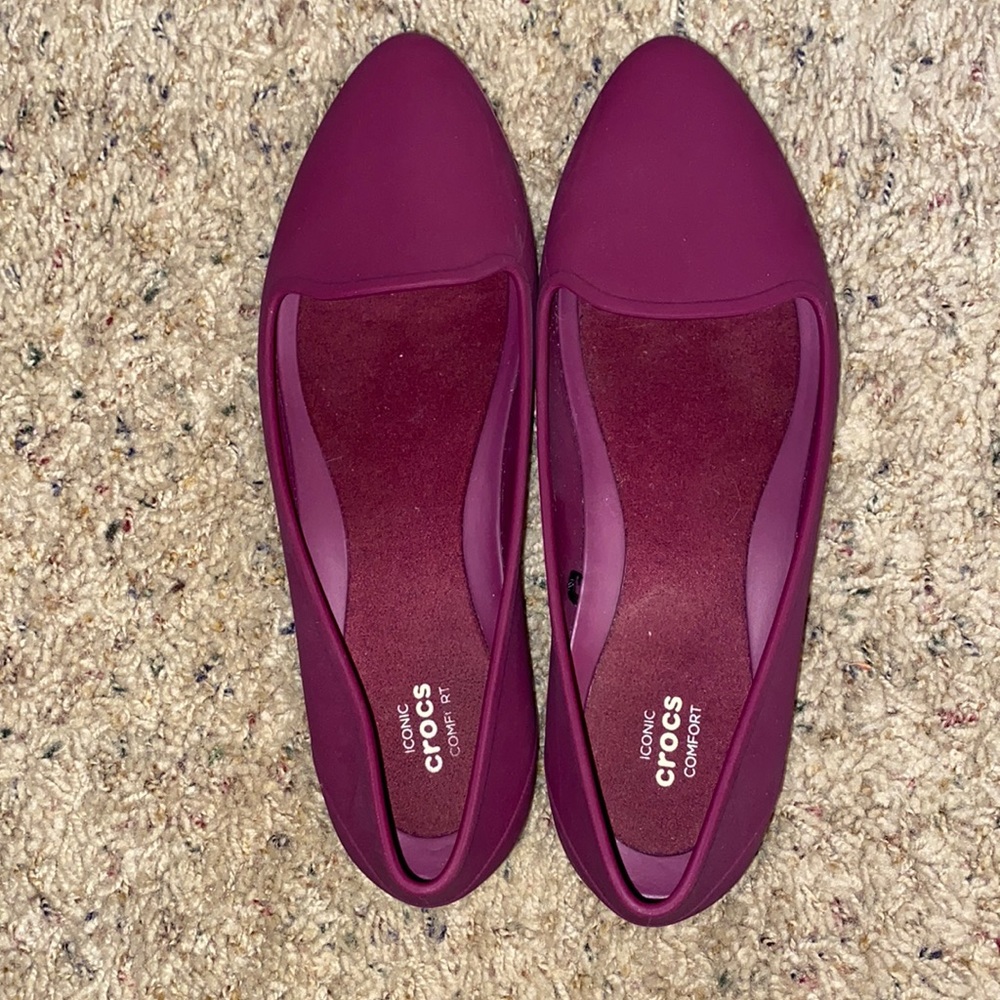 Flat Crocs